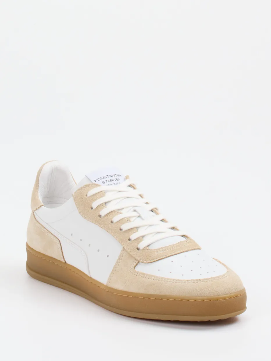 Herren Konstantin Starke – Sneaker aus Leder in -Beige
