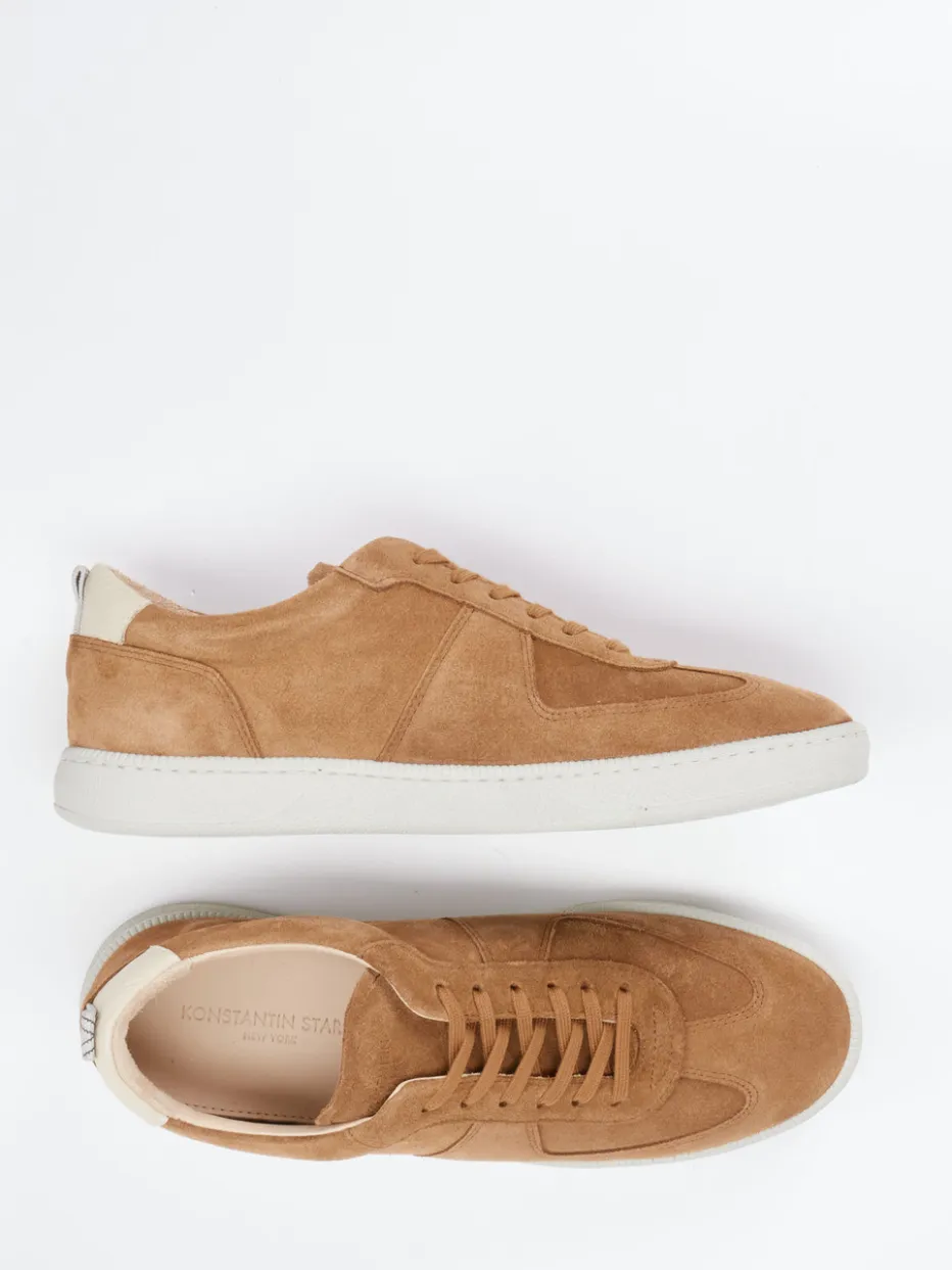– Sneaker aus Veloursleder cognac*Konstantin Starke Discount