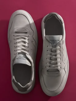 – Sneaker aus Kalbleder Offwhite*Konstantin Starke Clearance