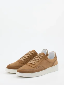 – Sneaker aus Veloursleder cognac*Konstantin Starke Discount