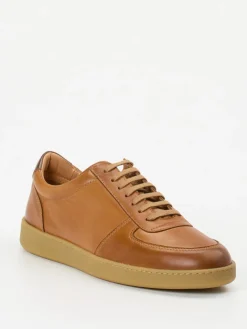 Herren Konstantin Starke – Sneaker aus Kalbleder cognac