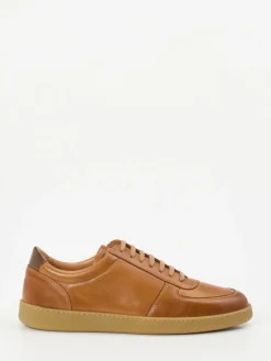 Herren Konstantin Starke – Sneaker aus Kalbleder cognac