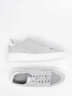 Herren Konstantin Starke – Sneaker aus Veloursleder hell