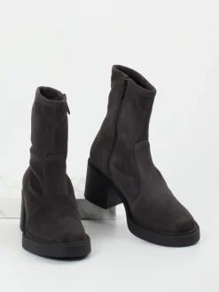 Damen Konstantin Starke – Sock-Stiefeletten aus Veloursleder