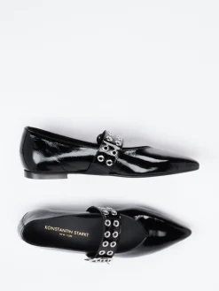 – Spangenpumps aus Lackleder*Konstantin Starke Clearance