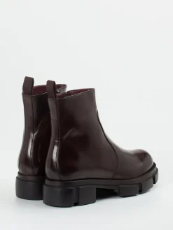 Damen Konstantin Starke – Stiefelette aus Kalbleder Dunkel