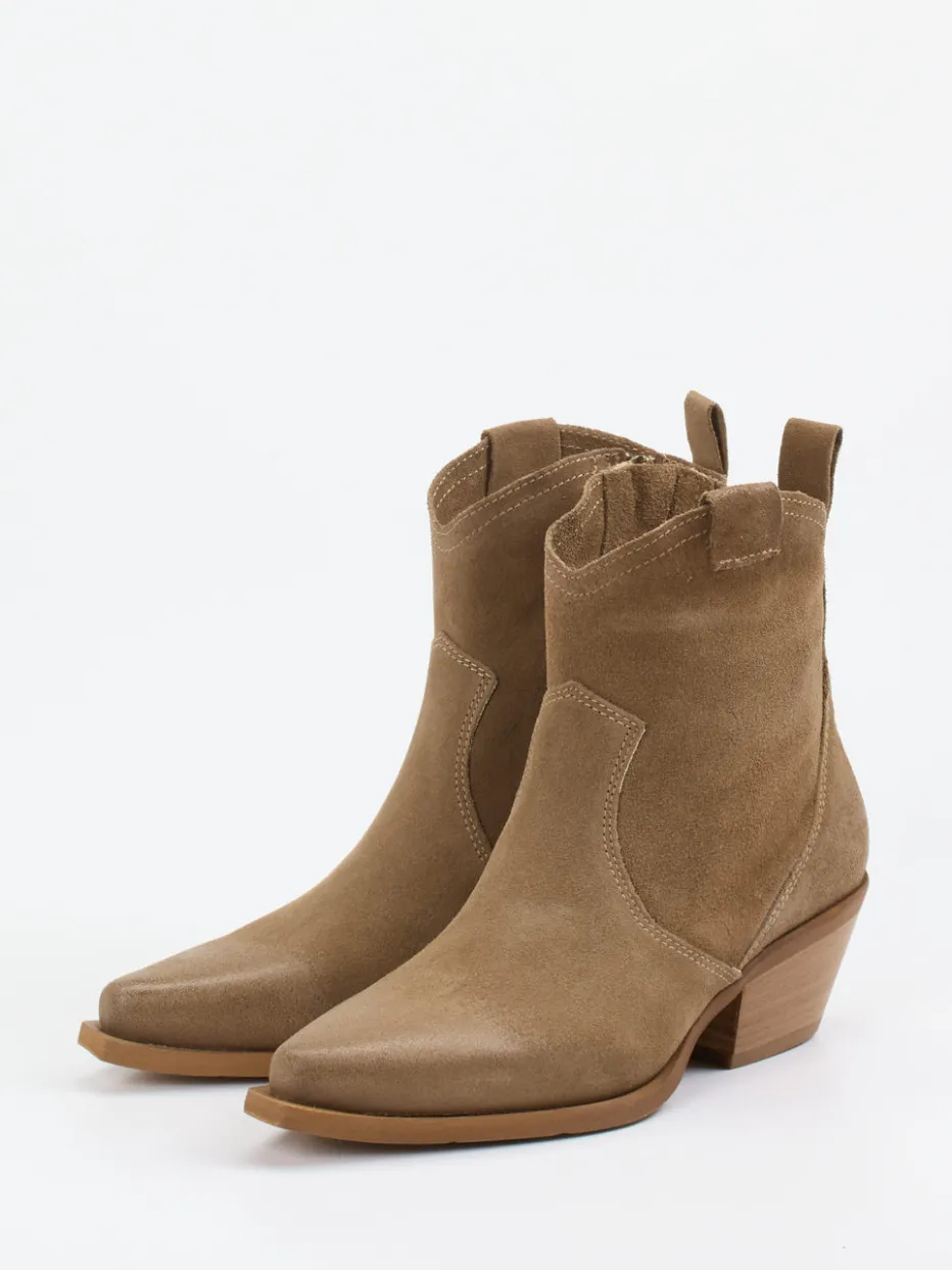 Damen Konstantin Starke – Stiefeletten aus Veloursleder