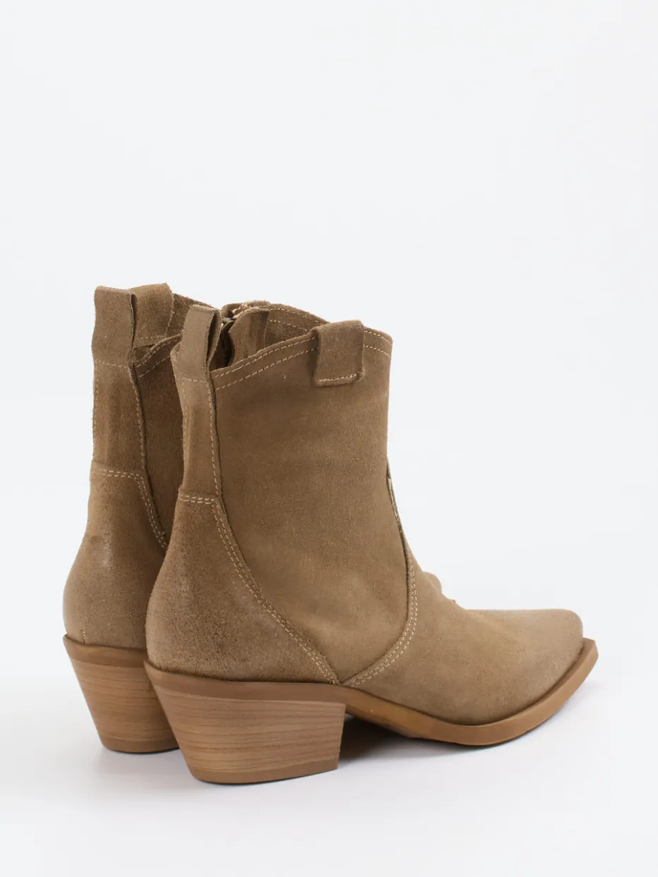 Damen Konstantin Starke – Stiefeletten aus Veloursleder