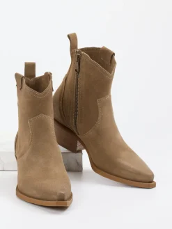 Damen Konstantin Starke – Stiefeletten aus Veloursleder