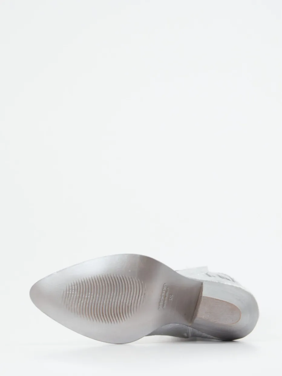 Damen Konstantin Starke – Stiefeletten aus Metallic-Leder