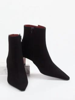 Damen Konstantin Starke – Stiefelette aus Veloursleder