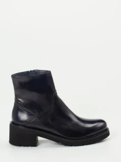 Damen Konstantin Starke – Stiefelette aus Lammleder Tinten