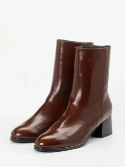 – Stiefeletten aus Lammleder schoko*Konstantin Starke Online