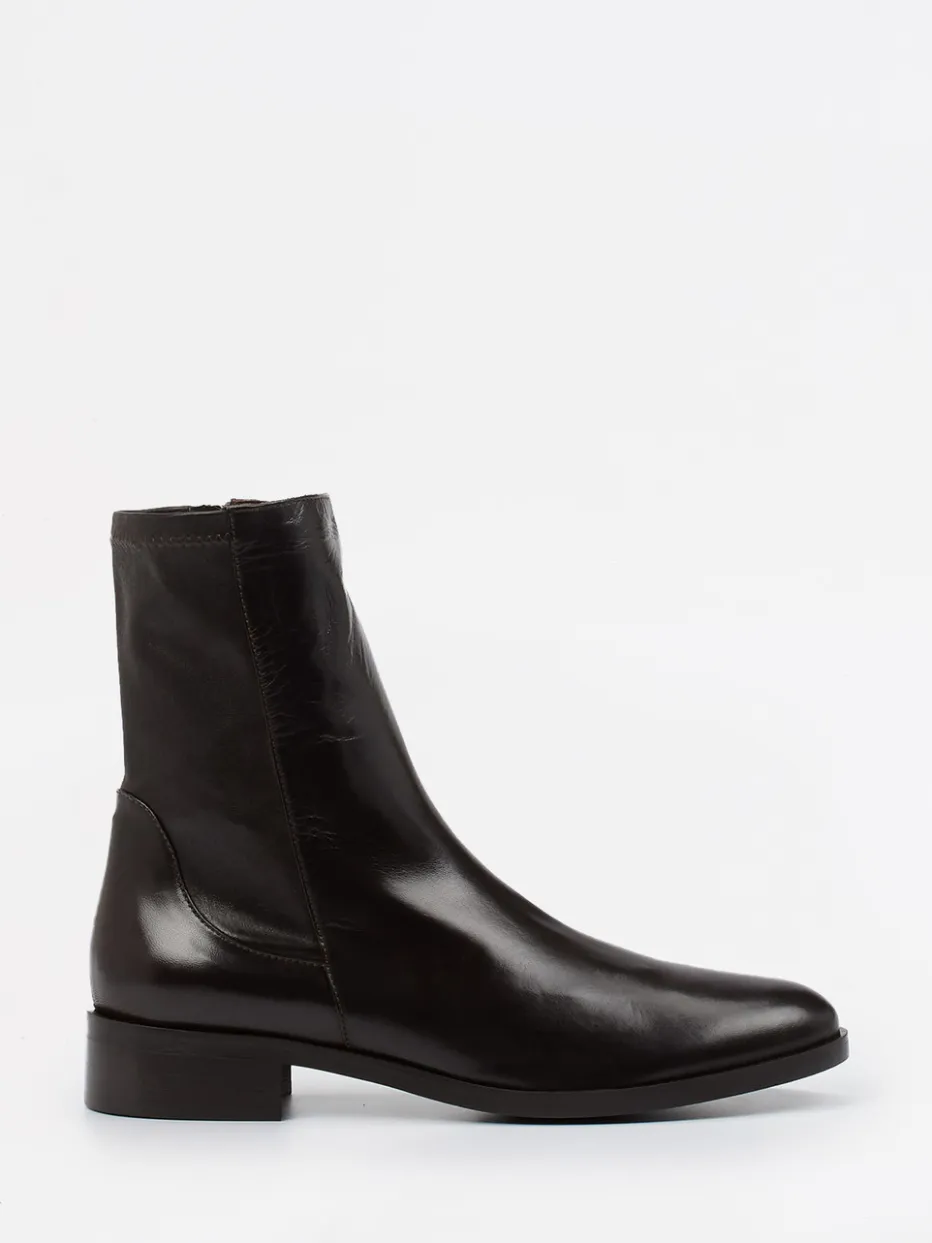 – Stiefelette aus Lammleder Dunkel*Konstantin Starke Sale