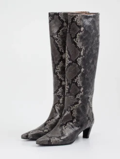 – Stiefel aus geprägtem Leder*Konstantin Starke Hot