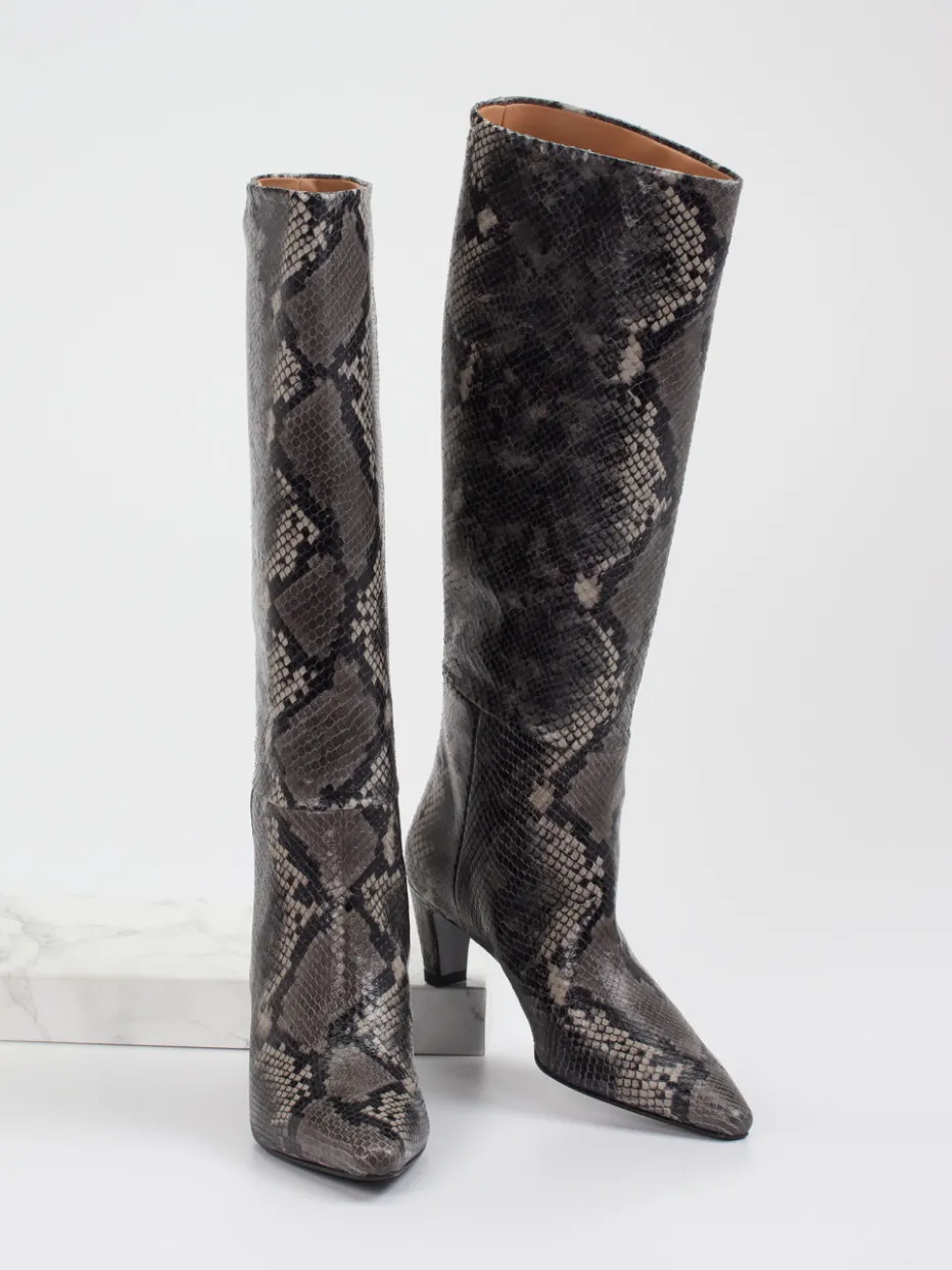 – Stiefel aus geprägtem Leder*Konstantin Starke Hot