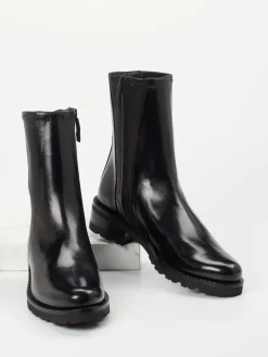 – Stiefelette aus Lammleder Schwarz*Konstantin Starke Best