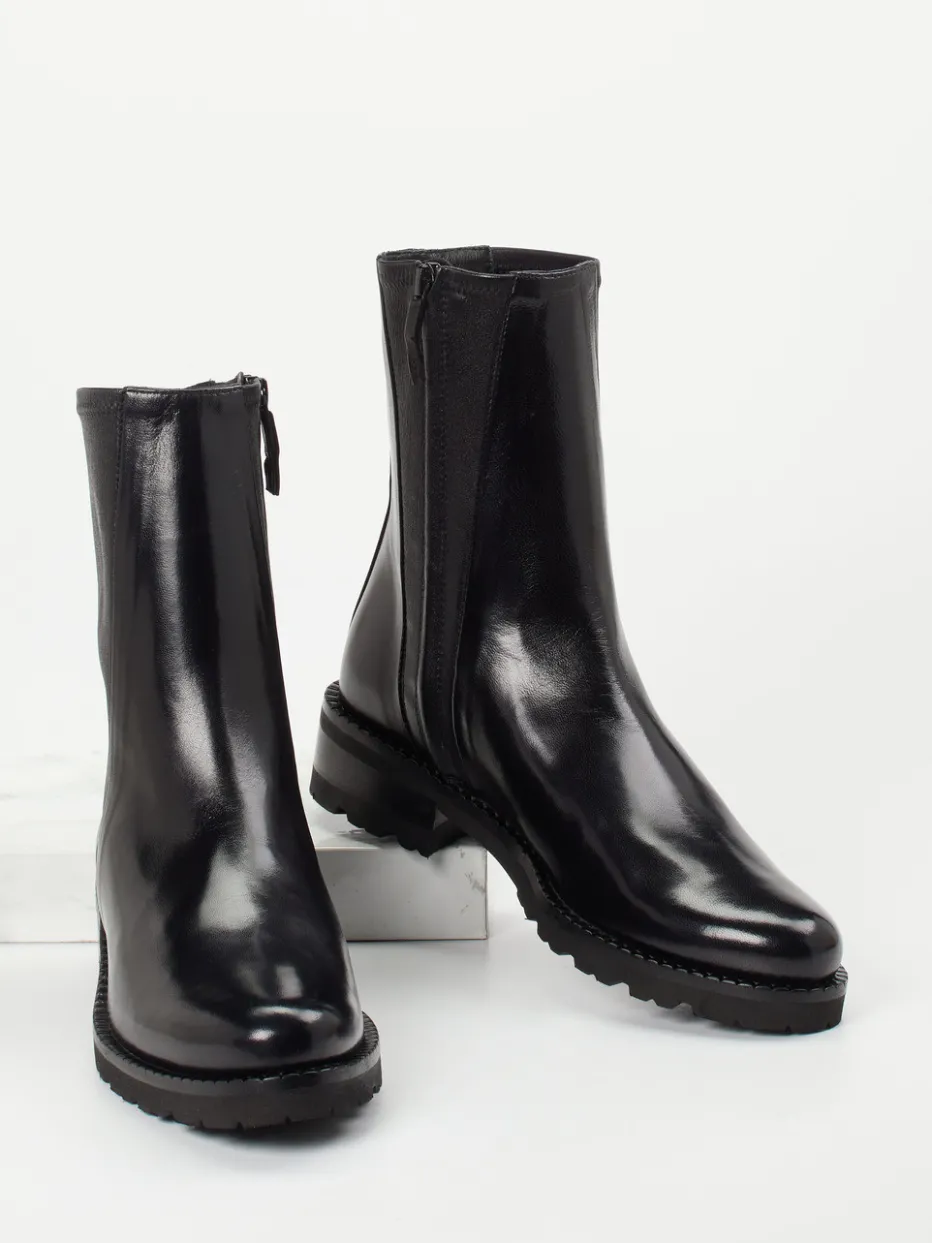 – Stiefelette aus Lammleder Schwarz*Konstantin Starke Best