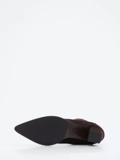 – Stiefeletten aus Veloursleder Dunkel*Konstantin Starke New