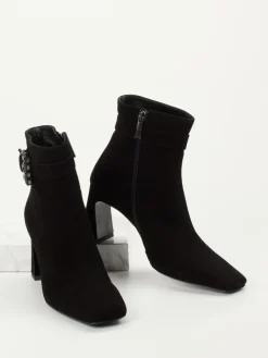 Damen Konstantin Starke – Stiefelette aus Veloursleder