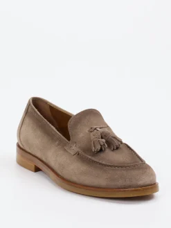– Tassel Loafer aus Veloursleder Taupe*Konstantin Starke Best