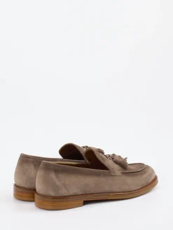 – Tassel Loafer aus Veloursleder Taupe*Konstantin Starke Best