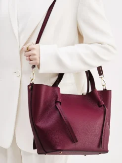 – Tote Bag aus Kalbleder Brombeer*Konstantin Starke Discount