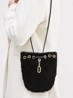 Damen Konstantin Starke – Umhängetasche aus Kunstfell