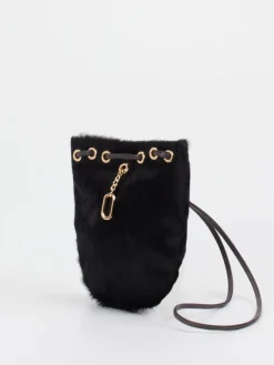 Damen Konstantin Starke – Umhängetasche aus Kunstfell