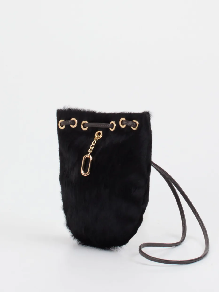 Damen Konstantin Starke – Umhängetasche aus Kunstfell