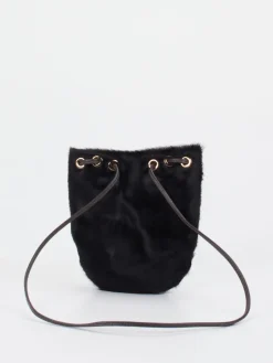 Damen Konstantin Starke – Umhängetasche aus Kunstfell