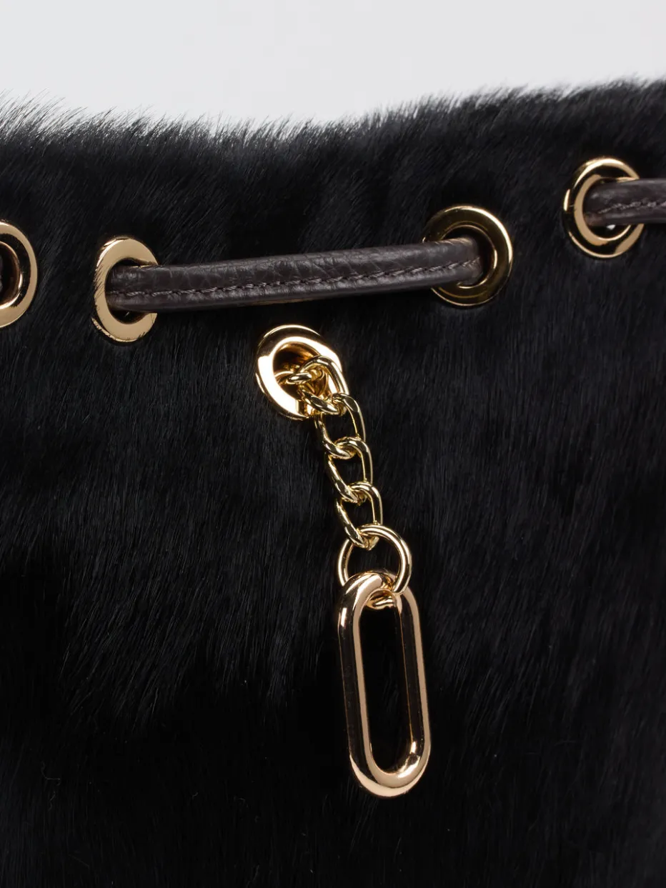 Damen Konstantin Starke – Umhängetasche aus Kunstfell