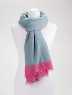 – Webschal aus Strickmaterial Colorblocking*Konstantin Starke Clearance