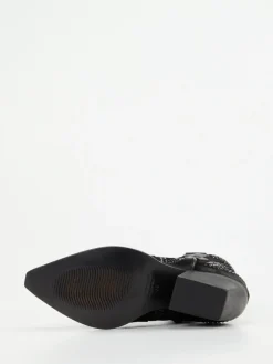 – Western-Stiefeletten aus Veloursleder*Konstantin Starke New