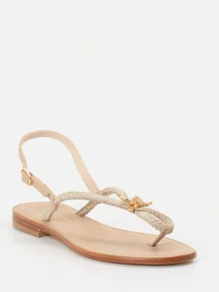 Damen Konstantin Starke – Zehentrenner-Sandalen aus Glattleder