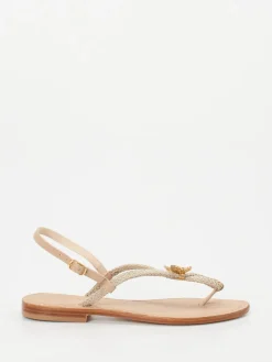 Damen Konstantin Starke – Zehentrenner-Sandalen aus Glattleder