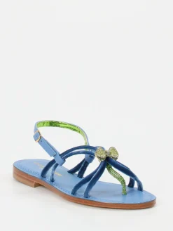 – Zehentrenner-Sandale aus Veloursleder*Konstantin Starke Sale