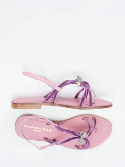 Damen Konstantin Starke – Zehentrenner aus Veloursleder