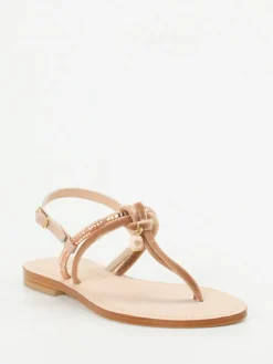 – Zehentrenner aus Textil und Leder*Konstantin Starke Discount