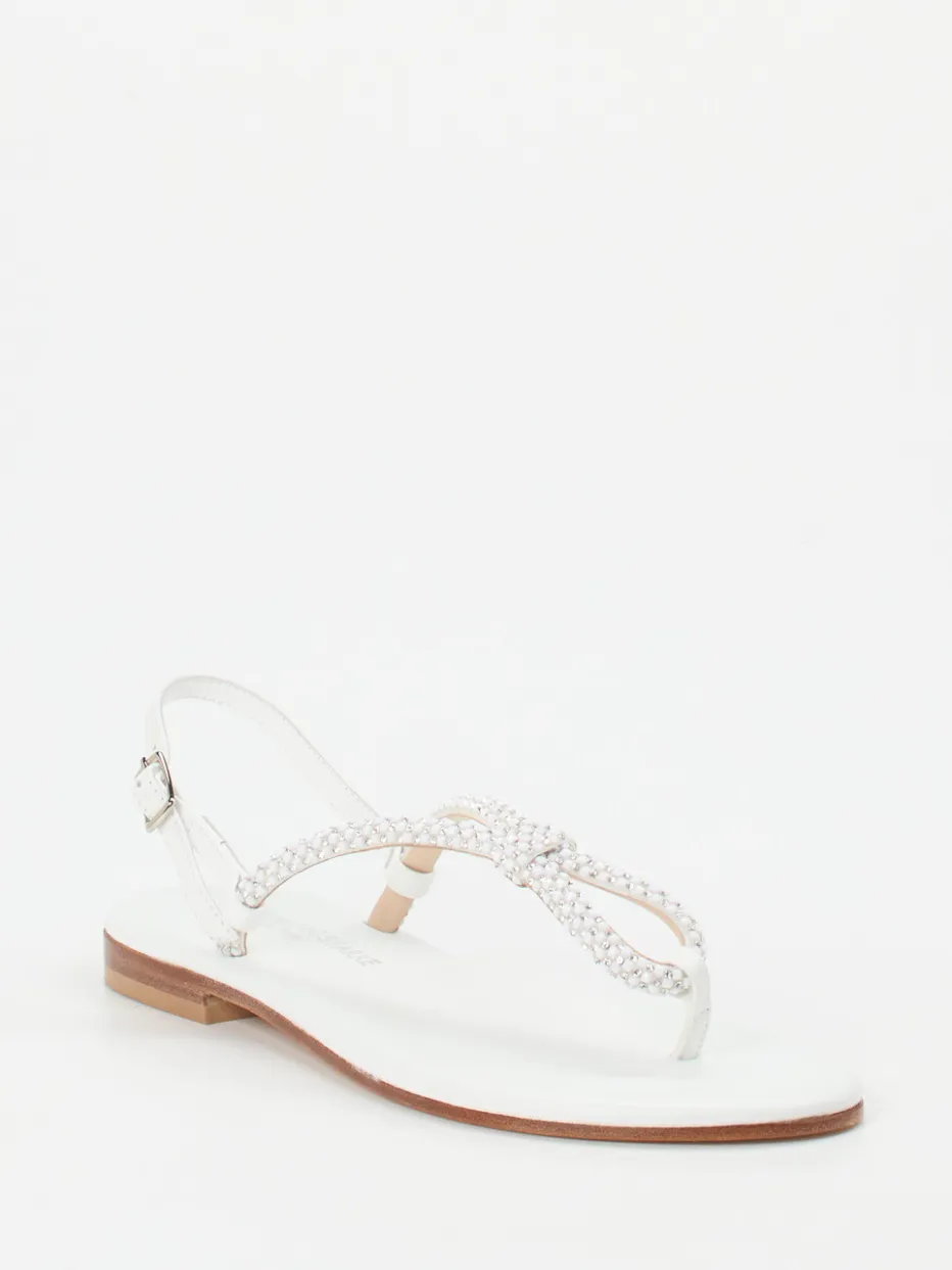 Damen Konstantin Starke – Zehentrenner-Sandale aus Glattleder