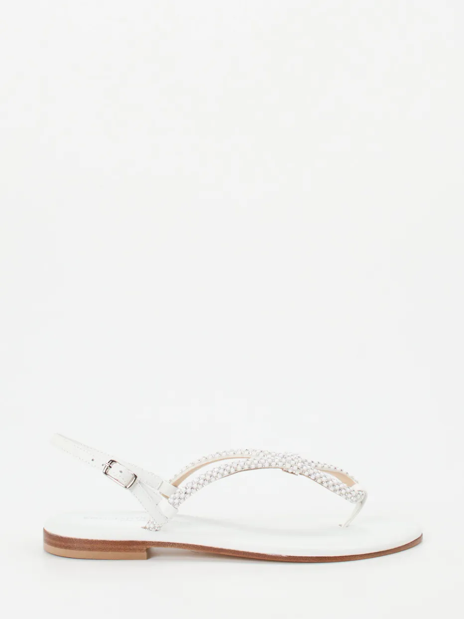 Damen Konstantin Starke – Zehentrenner-Sandale aus Glattleder