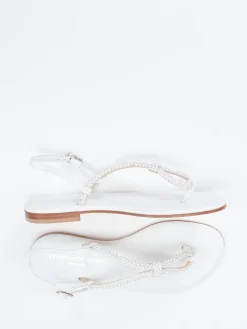 Damen Konstantin Starke – Zehentrenner-Sandale aus Glattleder