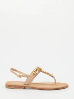 Damen Konstantin Starke – Zehentrenner-Sandale aus Glattleder