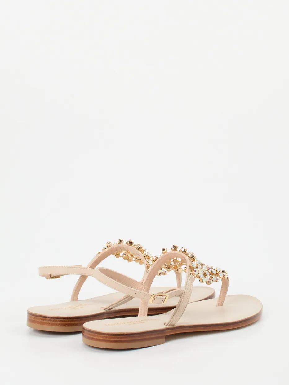 Damen Konstantin Starke – Zehentrenner-Sandale aus Glattleder