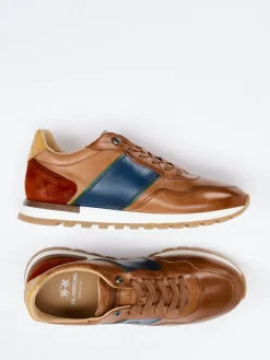 Herren La Martina – Retro-Sneaker aus Kalbleder