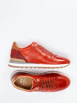 Herren La Martina – Retro-Sneaker aus Kalbleder