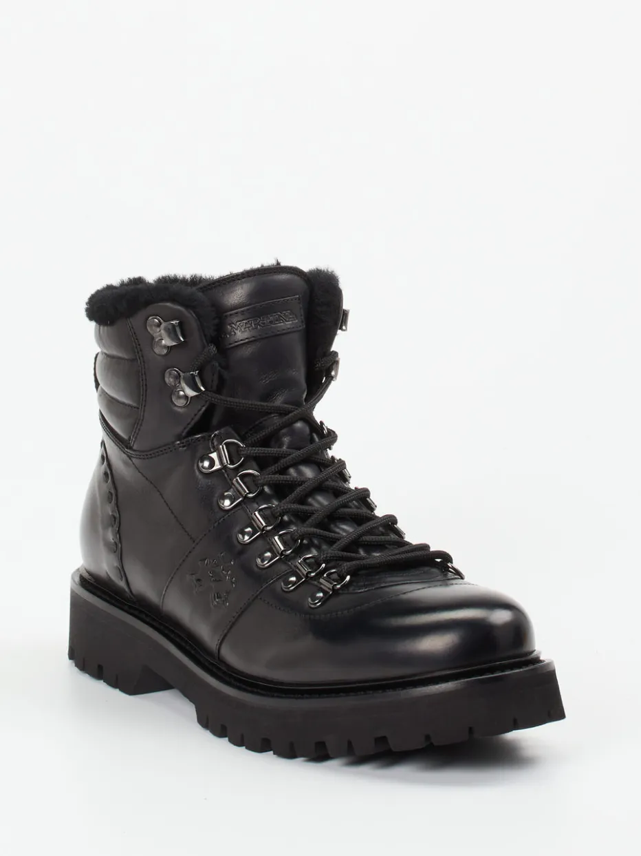 – Schnürboots aus Kalbleder*La Martina Online