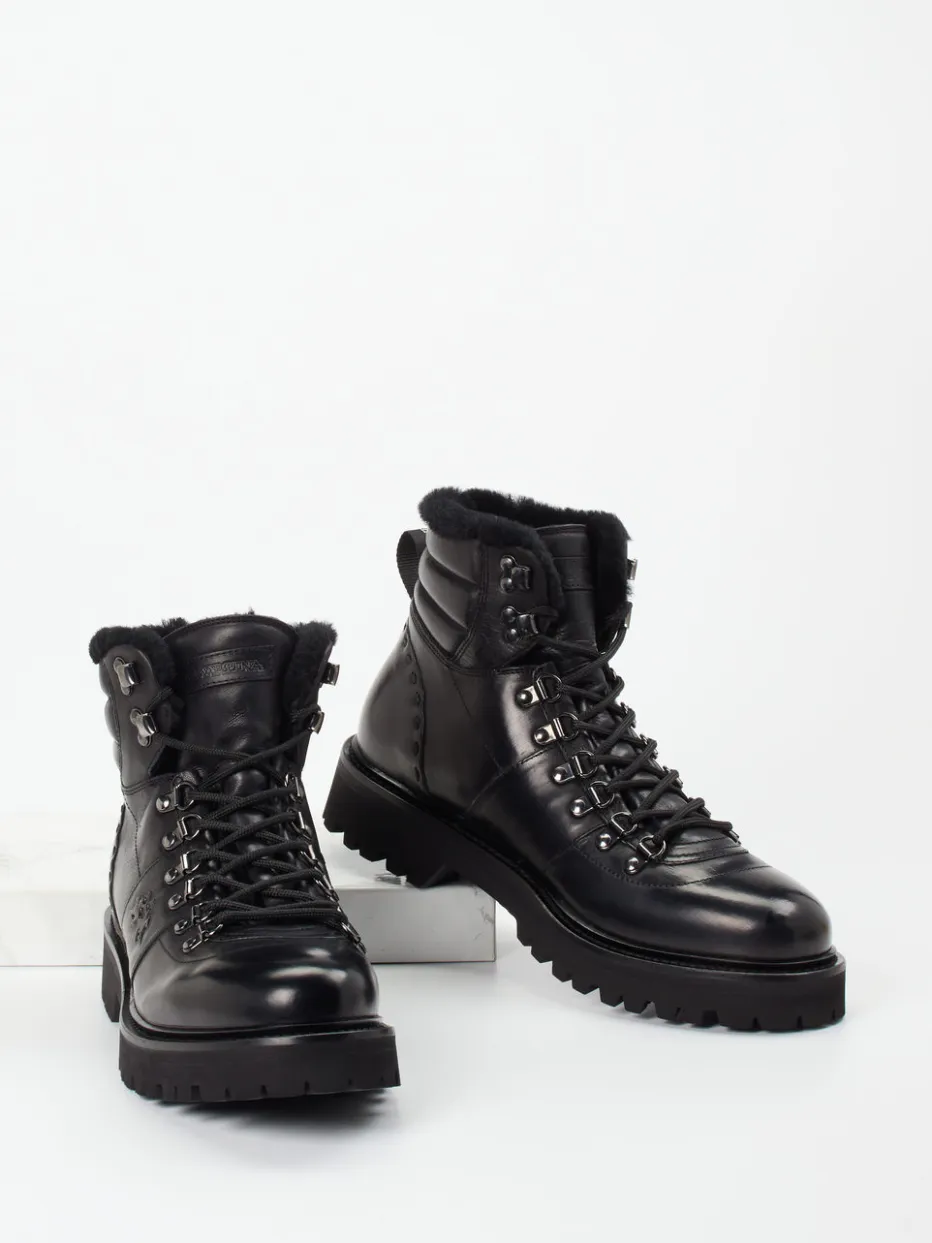 – Schnürboots aus Kalbleder*La Martina Online