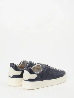 Herren La Martina – Sneaker aus Kalbleder in Dunkel