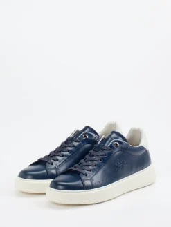 Herren La Martina – Sneaker aus Kalbleder Marine